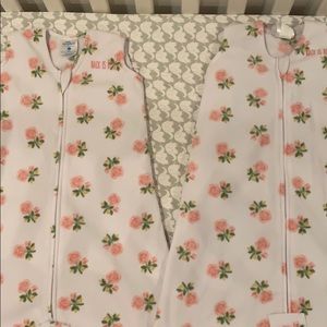 2 small fleece Halo Sleep sacks